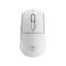Turtle Beach Burst II Air - Souris gaming sans fil 2,4 GHz : ultralégère avec 47 g, touches optiques, symétrique, capteur optique 26 000 PPP, Bluetooth, autonomie 120 heures, câble USB-C Blanc