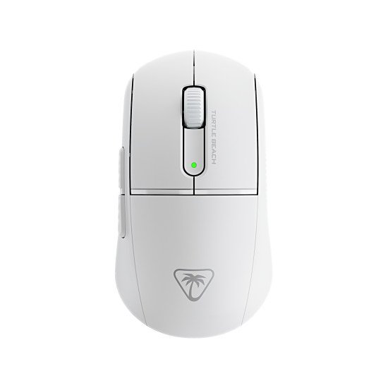 Turtle Beach Burst II Air - Souris gaming sans fil 2,4 GHz : ultralégère avec 47 g, touches optiques, symétrique, capteur optique 26 000 PPP, Bluetooth, autonomie 120 heures, câble USB-C Blanc Turtle Beach Burst II Air - Souris gaming sans fil 2,4 GHz : ultralégère avec 47 g, touches optiques, symétrique, capteur optique 26 000 PPP, Bluetooth, autonomie 120 heures, câble USB-C Blanc
