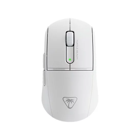 Turtle Beach Burst II Air - Souris gaming sans fil 2,4 GHz : ultralégère avec 47 g, touches optiques, symétrique, capteur optique 26 000 PPP, Bluetooth, autonomie 120 heures, câble USB-C Blanc Turtle Beach Burst II Air - Souris gaming sans fil 2,4 GHz : ultralégère avec 47 g, touches optiques, symétrique, capteur optique 26 000 PPP, Bluetooth, autonomie 120 heures, câble USB-C Blanc