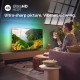 Philips 8100 series 70PUS8108/12 AMBILIGHT tv, Ultra HD LED, black, Smart TV, Pixel Precise Ultra HD, HDR(10+), Dolby Atmos/Vision