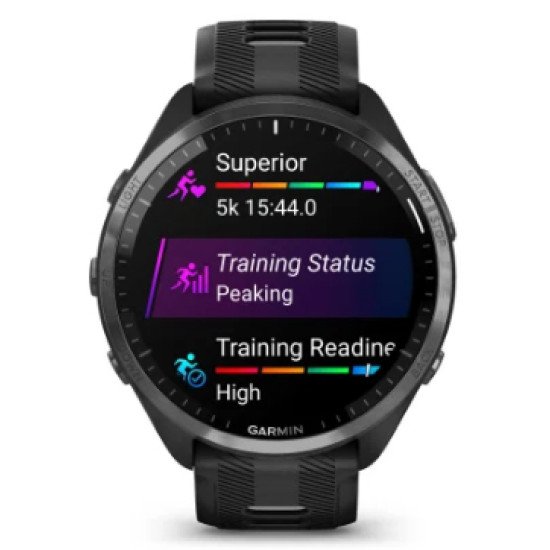 Garmin Forerunner 965 3,56 cm (1.4") AMOLED 47 mm Noir GPS (satellite)