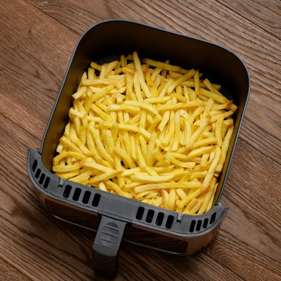 Solis Air Fry & Dry XL Unique 7,5 L Autonome 1870 W Friteuse d'air chaud Noir, Argent