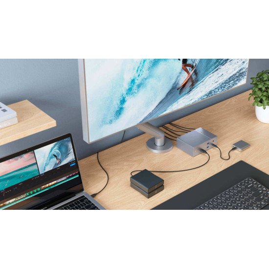 Targus HyperDrive GEN2 Thunderbolt 3 40000 Mbit/s Gris