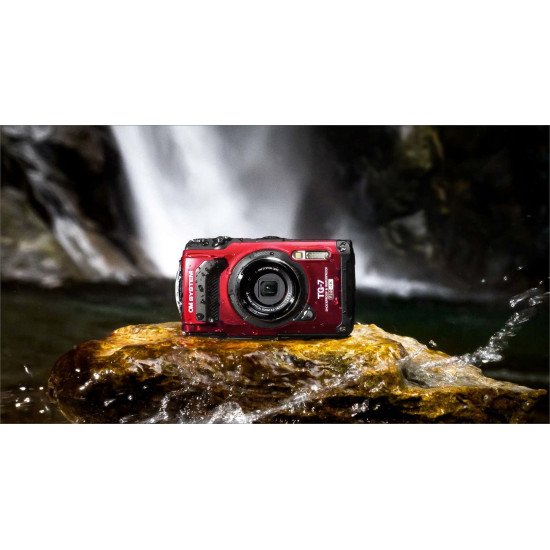 OM Digital Solutions Tough TG-7 1/2.33" Appareil-photo compact 12,7 MP CMOS 4000 x 3000 pixels Rouge OM Digital Solutions Tough TG-7 1/2.33" Appareil-photo compact 12,7 MP CMOS 4000 x 3000 pixels Rouge