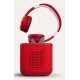 tonies 10003269 casque Casques Sans fil Arceau Musique/Quotidien USB Type-C Bluetooth Rouge, Blanc
