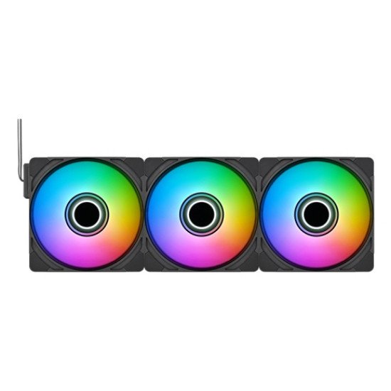 Thermaltake CT120 EX INFINITY Boitier PC Ventilateur 12 cm Noir 3 pièce(s)