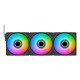 Thermaltake CT120 EX INFINITY Boitier PC Ventilateur 12 cm Noir 3 pièce(s)
