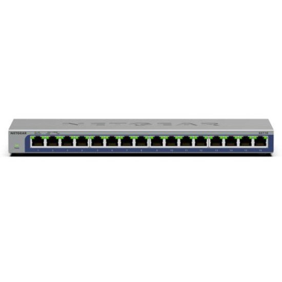 NETGEAR GS116 Non-géré L2 Gigabit Ethernet (10/100/1000) Noir