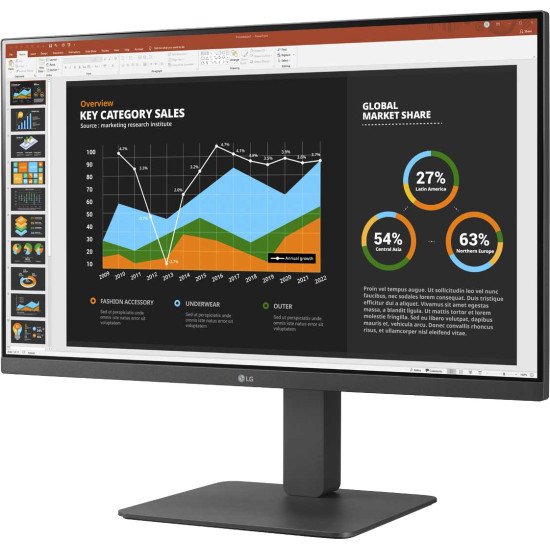 LG MONITOR 27BR550Y-C.AEU 68,6 cm (27") 1920 x 1080 pixels Full HD LED