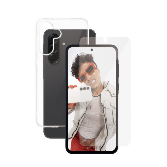 PanzerGlass SAFE. by ® 2-in-1 Bundle Samsung Galaxy A36 5G Protection d'écran transparent 50 pièce(s)