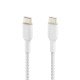 Belkin CAB004BT1MWH2PK câble USB 1 m USB 2.0 USB C Blanc