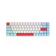 CHERRY MX-LP 2.1 Compact Wireless clavier RF sans fil + Bluetooth QWERTY Anglais Blanc