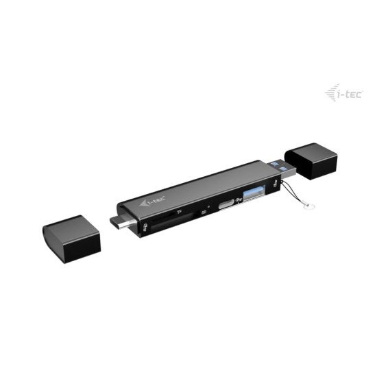 i-tec USB-C/USB-A Dongle SD, TF and 2x USB (1x USB-A, 1x USB-C)