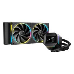 DeepCool LM240 Processeur Kit de refroidissement du liquide 12 cm Noir 1 pièce(s)