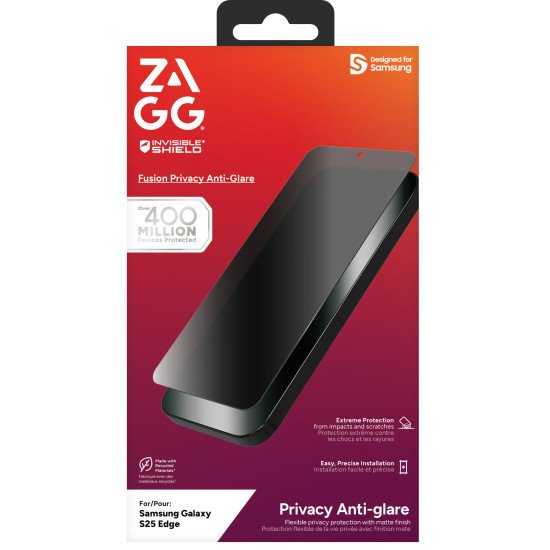 InvisibleShield Fusion Privacy Anti-Glare Protection de l'écran contre les regards indiscrets Samsung 1 pièce(s) InvisibleShield Fusion Privacy Anti-Glare Protection de l'écran contre les regards indiscrets Samsung 1 pièce(s)