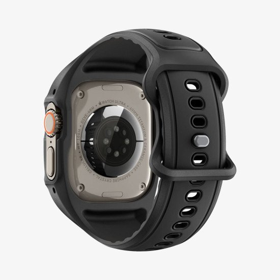 Spigen Liquid Air Pro Boîtier + bracelet Noir Polyuréthane thermoplastique (TPU)