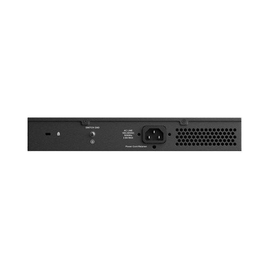 D-Link DGS-1010MP/E commutateur réseau Non-géré L2 Gigabit Ethernet (10/100/1000) Connexion Ethernet POE 1U Noir