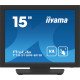 iiyama T1531SR-B1S écran PC 38,1 cm (15") 1024 x 768 pixels XGA LCD Écran tactile Noir