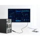 Manhattan Adaptateur actif DisplayPort 1.2 vers HDMI, 4K à 60 Hz, 15 cm, mâle vers femelle, DP avec verrouillage, non bidirectionnel, noir, garantie 3 ans, équivalent à DP2HD4K60S