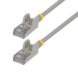 StarTech.com N6APATSTP34GRS150CM câble de réseau Gris 1,5 m Cat6a U/FTP (STP) Rond