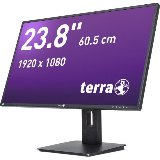 TERRA 3030250 écran PC 60,5 cm (23.8") Full HD Noir