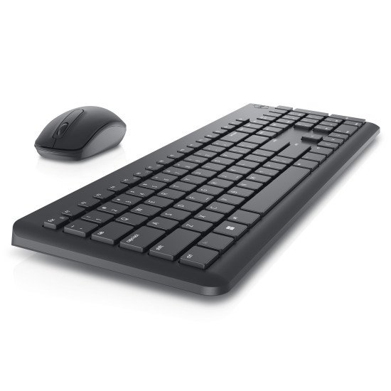 DELL KM3322W clavier Souris incluse Bureau RF sans fil QWERTZ Suisse Noir