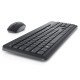 DELL KM3322W clavier Souris incluse Bureau RF sans fil QWERTZ Suisse Noir