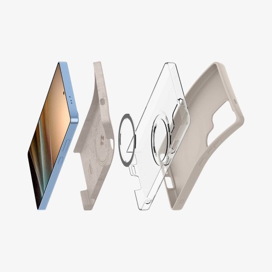 Spigen Silicone Fit (MagFit) coque de protection pour téléphones portables 17,5 cm (6.9") Housse Naturel Spigen Silicone Fit (MagFit) coque de protection pour téléphones portables 17,5 cm (6.9") Housse Naturel