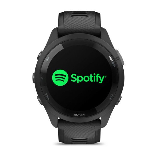 Garmin Forerunner 265 3,3 cm (1.3") AMOLED 46 mm Numérique 416 x 416 pixels Écran tactile Noir Wifi GPS (satellite)