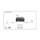 Tripp Lite N785-INT-PLCMM1 convertisseur de support réseau 1000 Mbit/s 850 nm Noir