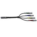Nvidia MCA7J75-N005 câble InfiniBand et à fibres optiques 5 m OSFP 4xQSFP112 Noir