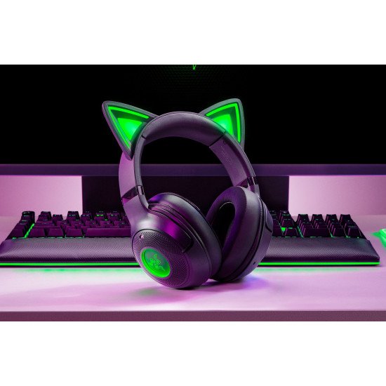 Razer Kraken Kitty V2 BT Casque Sans fil Arceau Gaming Bluetooth Noir