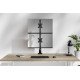 Neomounts DS60-600BL2V Bras de moniteur double 10-32"