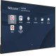 Viewsonic CDE7531-1C Écran d'affichage dynamique Écran plat de signalisation numérique 190,5 cm (75") LCD Wifi 500 cd/m² 4K Ultra HD Noir Intégré dans le processeur Android 14 24/7