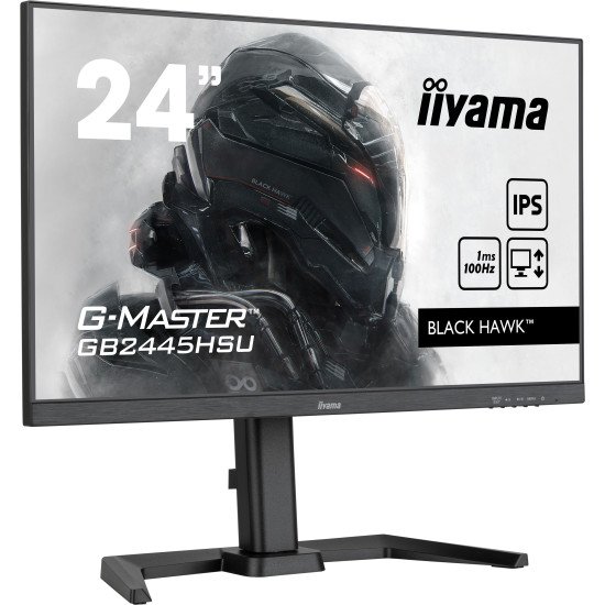 iiyama G-MASTER GB2445HSU-B1 écran PC 61 cm (24") 1920 x 1080 pixels Full HD LED Noir