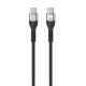 Manhattan Câble USB-C vers USB-C rapide (240 W), 2 m, charge ordinateur portable, compatible tous PC portables (un chargeur mural USB-C de 240 W supplémentaire est nécessaire), portée extra-longue, noir, garantie 3 ans