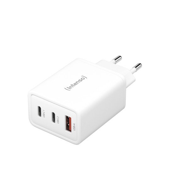 Intenso POWER ADAPTER 1XUSB-A/2XUSB-C/7806512 Universel Blanc Secteur Charge rapide Intérieure