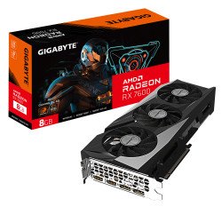 Gigabyte Radeon RX 7600 GAMING OC 8G AMD 8 Go GDDR6 Gigabyte Radeon RX 7600 GAMING OC 8G AMD 8 Go GDDR6