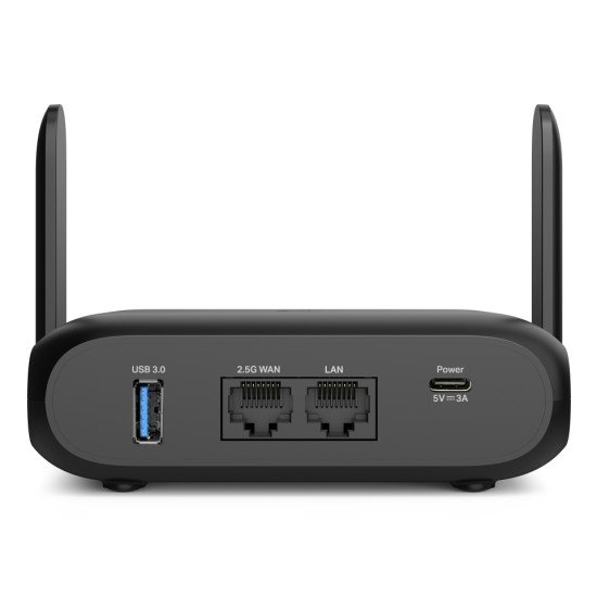 TP-Link BE3600 Wi-Fi 7 routeur sans fil 2.5 Gigabit Ethernet Bi-bande (2,4 GHz / 5 GHz) Noir