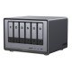Ugreen DXP6800 Pro NAS Bureau Intel® Core™ i5 8 Go DDR5 Gris, Noir