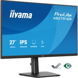 iiyama ProLite XB2791QS-B1 écran PC 68,6 cm (27") 2560 x 1440 pixels Quad HD LED Noir