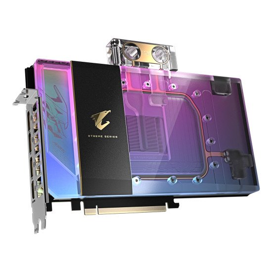 GIGABYTE AORUS GeForce RTX 5090 XTREME WATERFORCE WB 32G Carte Graphique - 32 Go GDDR7, 512 bits, PCI-E 5.0, 2655 MHz Fréquence du Cœur, 3 x DP 2.1a, 1 x HDMI 2.1b, NVIDIA DLSS 4, GV-N5090AORUSX WB-32GD GIGABYTE AORUS GeForce RTX 5090 XTREME WATERFORCE WB 32G Carte Graphique - 32 Go GDDR7, 512 bits, PCI-E 5.0, 2655 MHz Fréquence du Cœur, 3 x DP 2.1a, 1 x HDMI 2.1b, NVIDIA DLSS 4, GV-N5090AORUSX WB-32GD