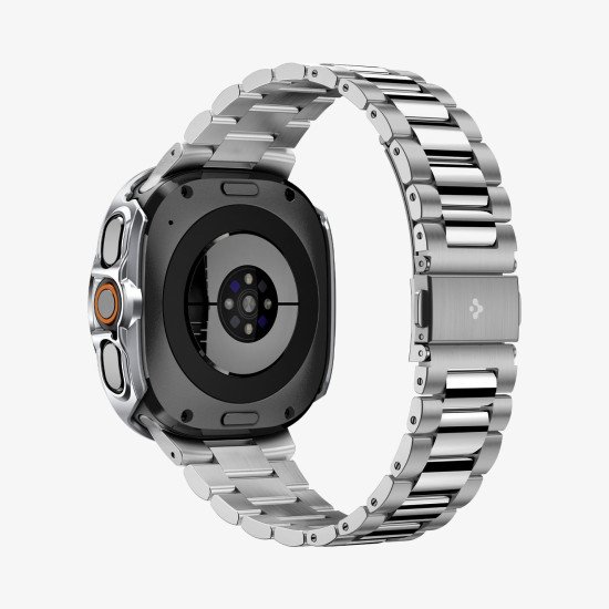 Spigen Bezel Tune Pro Couverture Argent Acier inoxydable, Polycarbonate (PC)