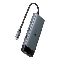 TP-Link UH6120C hub & concentrateur USB Type-C Gris TP-Link UH6120C hub & concentrateur USB Type-C Gris