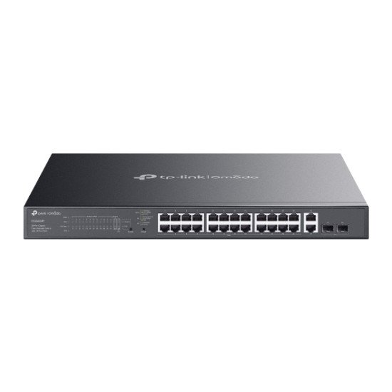 TP-Link Omada ES228GMP commutateur réseau Géré L2 Gigabit Ethernet (10/100/1000) Connexion Ethernet POE Noir