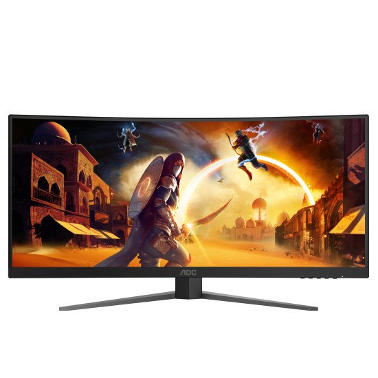 AOC G4 CU34G4Z écran PC 86,4 cm (34") 3440 x 1440 pixels Wide Quad HD LED Noir, Rouge AOC G4 CU34G4Z écran PC 86,4 cm (34") 3440 x 1440 pixels Wide Quad HD LED Noir, Rouge