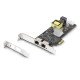 StarTech.com Carte Réseau PCIe à 1 Port 2,5 Gbps NBASE-T, Intel® I225-V, Carte Réseau pour Ordinateur à Port Unique, Carte Réseau Ethernet MultiGigabit, Carte LAN Serveur PCI Express StarTech.com Carte Réseau PCIe à 1 Port 2,5 Gbps NBASE-T, Intel® I225-V, Carte Réseau pour Ordinateur à Port Unique, Carte Réseau Ethernet MultiGigabit, Carte LAN Serveur PCI Express