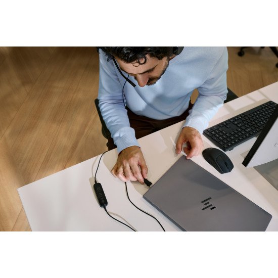 HP Poly Micro-casque filaire USB binaural Mission 425 (en vrac)