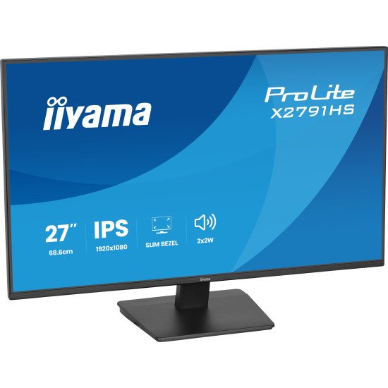 iiyama ProLite X2791HS-B1 écran PC 68,6 cm (27") 1920 x 1080 pixels Full HD LED Noir