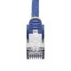 StarTech.com Câble Ethernet CAT8 Bleu de 50cm, RJ45 Snagless, 25G/40G, 2000MHz, 100W PoE++, S/FTP, Fil de Cuivre Pur 26AWG, LSZH, Cordon de Raccordement Réseau Blindé avec Serre-Câble, Testé par Fluke Channel StarTech.com Câble Ethernet CAT8 Bleu de 50cm, RJ45 Snagless, 25G/40G, 2000MHz, 100W PoE++, S/FTP, Fil de Cuivre Pur 26AWG, LSZH, Cordon de Raccordement Réseau Blindé avec Serre-Câble, Testé par Fluke Channel